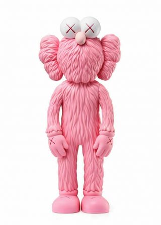 KAWS BFF Pink Edition Open Edition Vinyl Figure Pink Authentic Character 2
