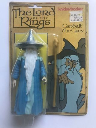 1979 Knickerbocker Lord Of The Rings Gandalf The Grey Toy Action Figure Lotr