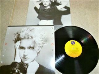 Madonna - Self Titled The First Album : Australia Lp Vinyl : Very Rare/not Promo