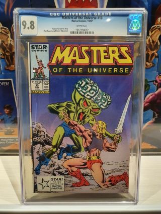 Cgc 9.  8 Masters Of The Universe Star Comics 10 Motu 1987 White Pages