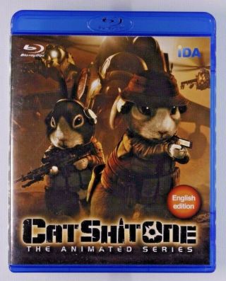 Cat Shit One The Animated Series Bluray Rare Sample Oop