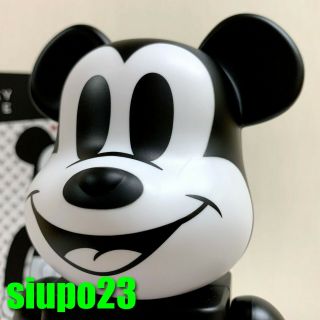 Medicom 1000 Bearbrick Mickey Mouse 2020 Black & White Be@rbrick 2