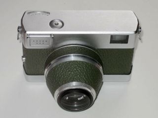 Vintage Rare Carl Zeiss Jena Vf Camera Werra - 2 (olive) W.  Tessar 2.  8/50mm