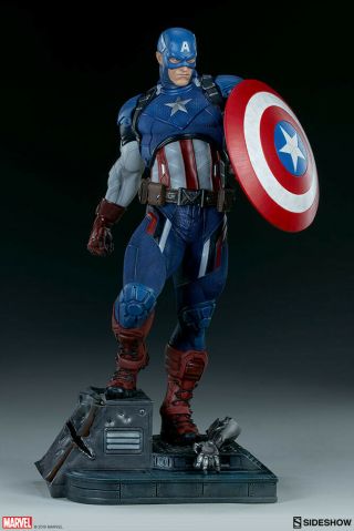 Sideshow Collectibles Captain America Premium Format Statue 38/4000