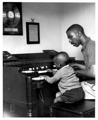 (106) Jimmy Smith & Son Rare Orig Blue Note 8x10 " B&w Publicity Photo Circa 1961