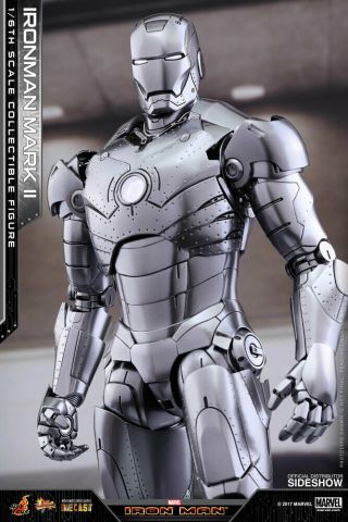 Iron Man Mark Ii 1:6 Scale Figure_mms431 - D20 Diecast_sealed Shipper Us Dealer