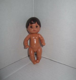 Vintage Mattel Barbie 1976 Heart Family Baby Boy Brown Hair