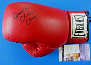 Bobby Chacon Signed 12oz Everlast Boxing Glove World Champ Rare Jsa T98684