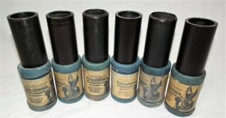 6 Rare Vintage Columbia Edison Cylinder Phonograph Gramophone Records Kaiser