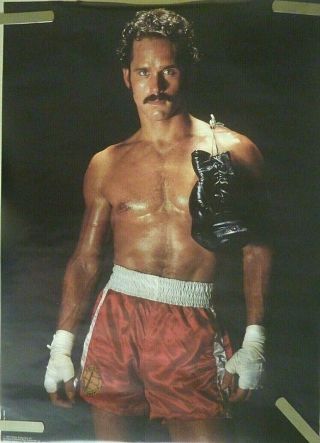 Rare Gregory Harrison The Fighter Shirtless 1982 Vintage Orig Tv Pin Up Poster