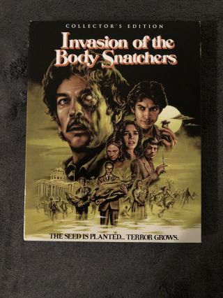 Invasion Of The Body Snatchers (blu - Ray,  2016,  Collectors Edition) [rare Oop]