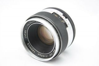 Rare Yashica Auto Yashinon - Dx 1:2 50mm Lens M42 X025a