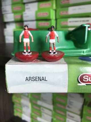 Subbuteo Lw Team - Arsenal “dreamcast” Sponsor Kit Ref 63131.  Very Rare
