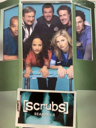 Scrubs Dvd Box Set Complete First Five Seasons 1 - 5 Collectors Edition Rare