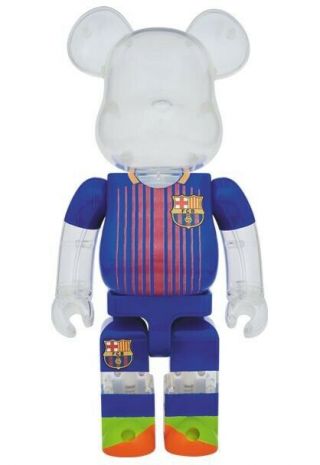 Fc Barcelona Bearbrick 1000 Be@rbrick Medicom Toy Limited Football Messi Soccer