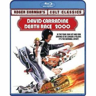 Death Race 2000 1975 Shout Factory Rare Oop_blu - Ray