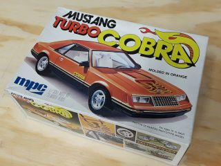 Rare Nos 1979 Ford Mustang Turbo Cobra Hatchback Mpc 5.  0 Yellow Fever