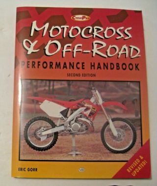 Vintage 2000 Motocross & Off Road Performance Handbook Motorcycle Book