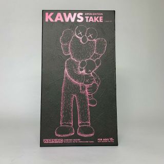 2020 Kaws Take Companion Figure In Black - Medicom Figure 1 Of 3 Colors