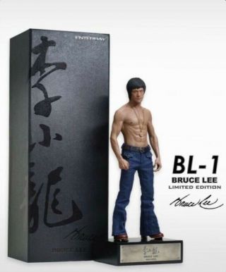 Enterbay Bruce Lee Bl - 1 Black Label Limited Edition Authentic