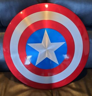 Marvel Legends Series Captain America 75th Anniversary Metal Shield Open For Pic