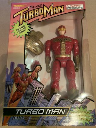 Turboman Action Figure 13.  5in Never Opened
