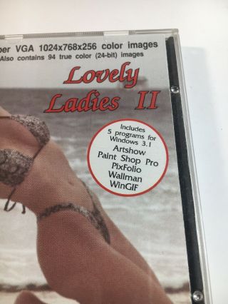 Lovely Ladies II - Hammerhead 1992 CD Rom Photo Cd 400 Images,  programs Rare 2
