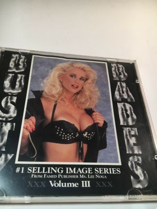 Busty Babes Volume III - CD Rom Photo Cd Adult Photos Stories Games Rare 1994 2