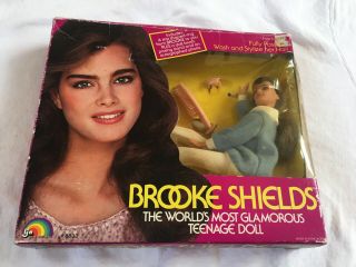 Vintage 1982 Brooke Shields Doll Ljn 1982 World 