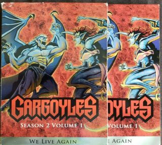 Gargoyles: Season 2 - Vol.  1 (dvd,  2005,  3 - Disc Set) Disney 100 Guaranteed Rare