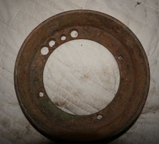 Antique Hit And Miss Engine Pulley Cast Iron
