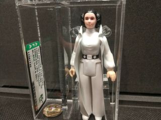 Afa 85,  Gold 1977 Kenner Star Wars Princess Leia Organa Black Hair/belt