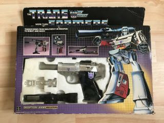 1984 Transformers G1 Vintage Megatron - 100 Complete Boxed