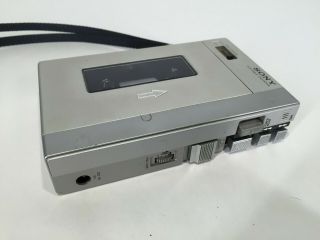 Rare Vtg SONY BM - 12 Portable Dictator Cassette Tape Player 80s - PARTS/REPAIR 2