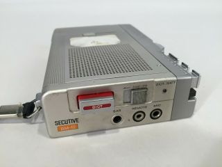 Rare Vtg SONY BM - 12 Portable Dictator Cassette Tape Player 80s - PARTS/REPAIR 3