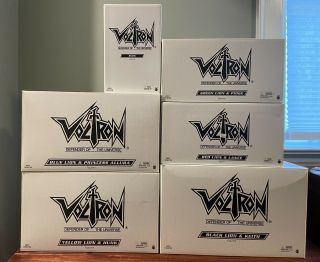 Mattel Matty Collector Voltron With Pilots In Boxes