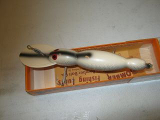 Vintage BOMBER Fishing Lure with Papers Waterdog 1758 2
