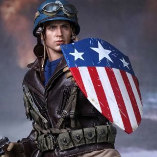 Hot Toys Captain America Rescue Uniform Mms180 Sideshow Exclusive