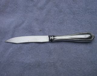 Gorham Silverplate BRADFORD (1915) Hollow Handle FRUIT KNIFE - Plated Blade 3