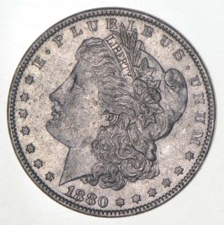 Rare - 1880 - O Morgan Silver Dollar - Very Tough - High Redbook 611