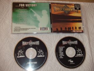 1st Rare 1994 Promo Bolt Thrower For Victory / War Double Cd Earache