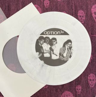 Rare Option 30 Vinyl Lp Trent Reznor Nine Inch Nails Bootleg White Limited Ed.