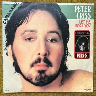 Peter Criss - Let Me Rock You - Rare Mexico Lp Kiss