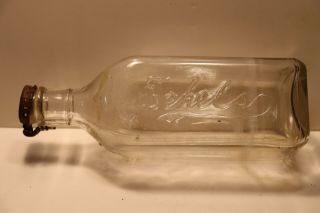 Antique Eckels Embalming Bottle Philadelphia