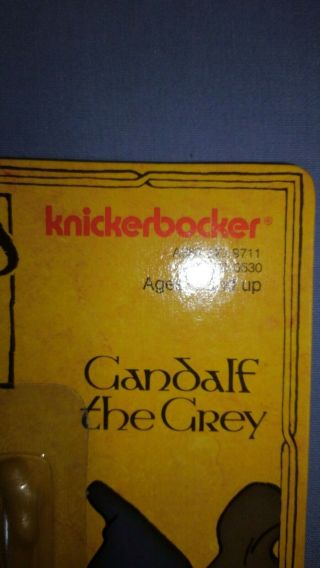 1979 Lord Of The Rings Knickerbocker Gandalf The Grey Action Figure 3
