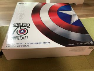 Marvel Legends Hasbro 75th Anniversary Captain America Metal Shield 1:1
