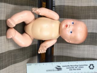 Vintage 10 " Composition Baby Doll Jointed 2nd