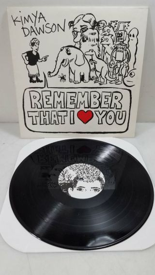 Kimya Dawson Remember That I Love You 180g Vinyl Lp Record Album Klp175,  Rare
