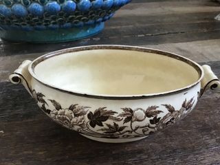Antique C.  1879 Wedgwood 7 " Oval Bowl With Handles