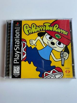 Parappa The Rapper Playstation 1 Game Ps1 Rare